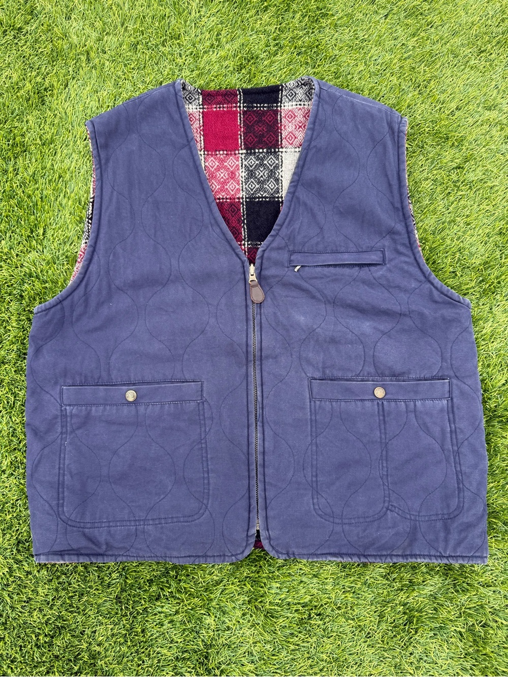 Timberland Men's Reversible Outer Wear Vest Size L